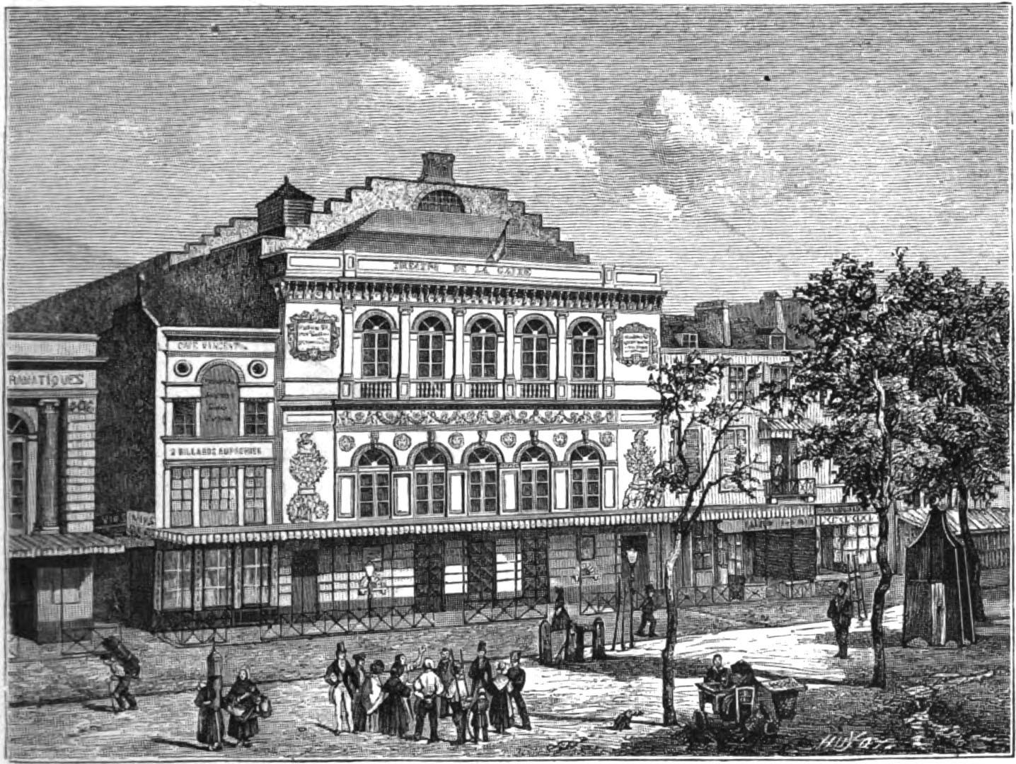 Théâtre de la Gaîté Lyrique Opera House Paris france Opera