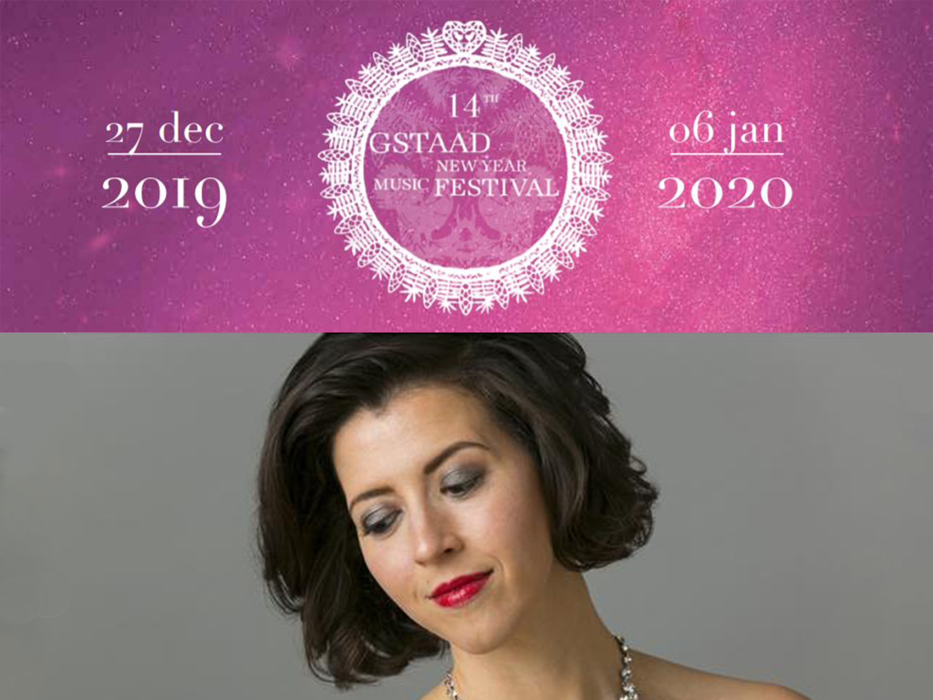 Concert Lisette Oropesa - Gstaad New Year music festival (2020) (Production  - Lauenen , switzerland) | Opera Online - The opera lovers web site
