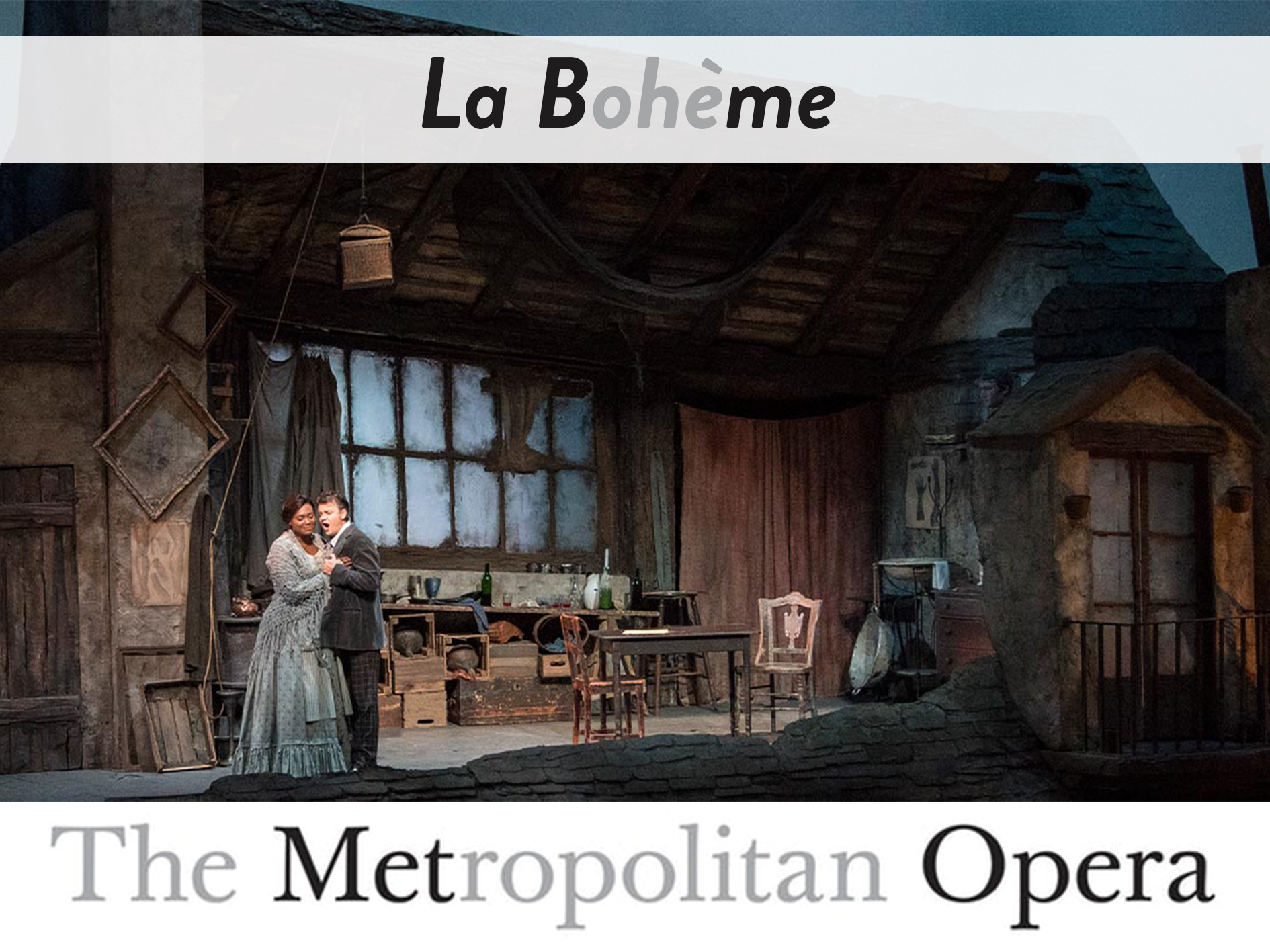 La Bohème - The Metropolitan Opera (2020-2021) (Production - New York ...