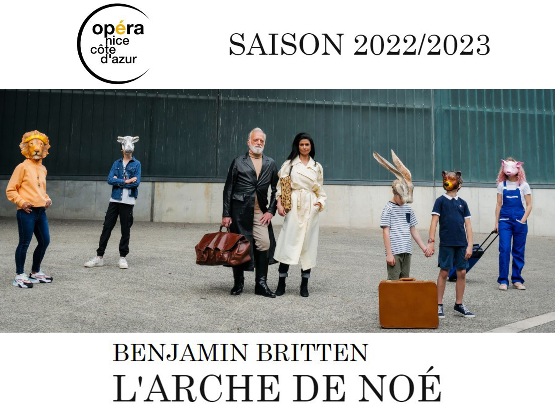 L Arche de No Op ra Nice C te d Azur 2023 Production Nice