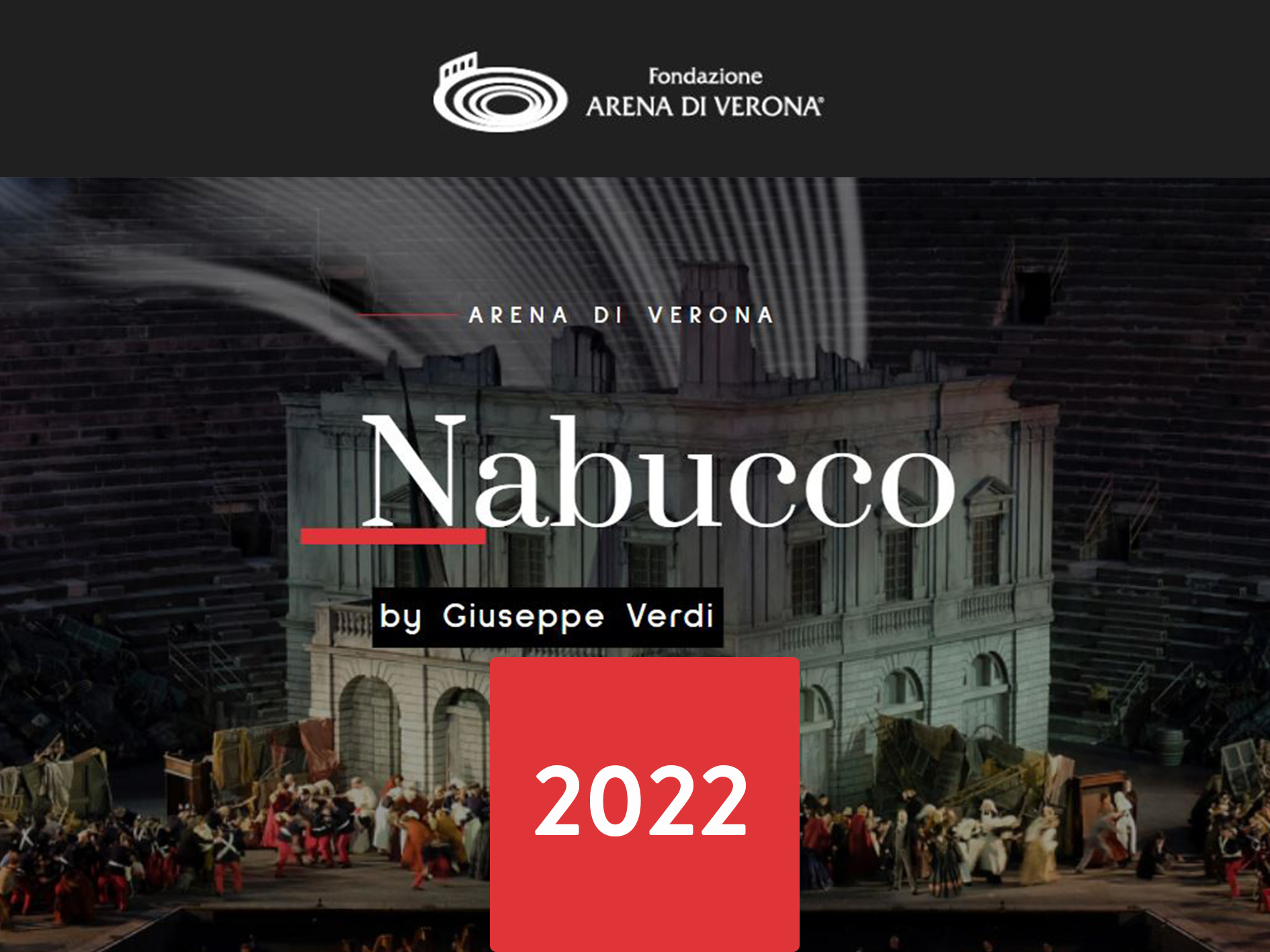 Nabucco - Verona Arena (2022) (Production - Verona, Italy) | Opera ...