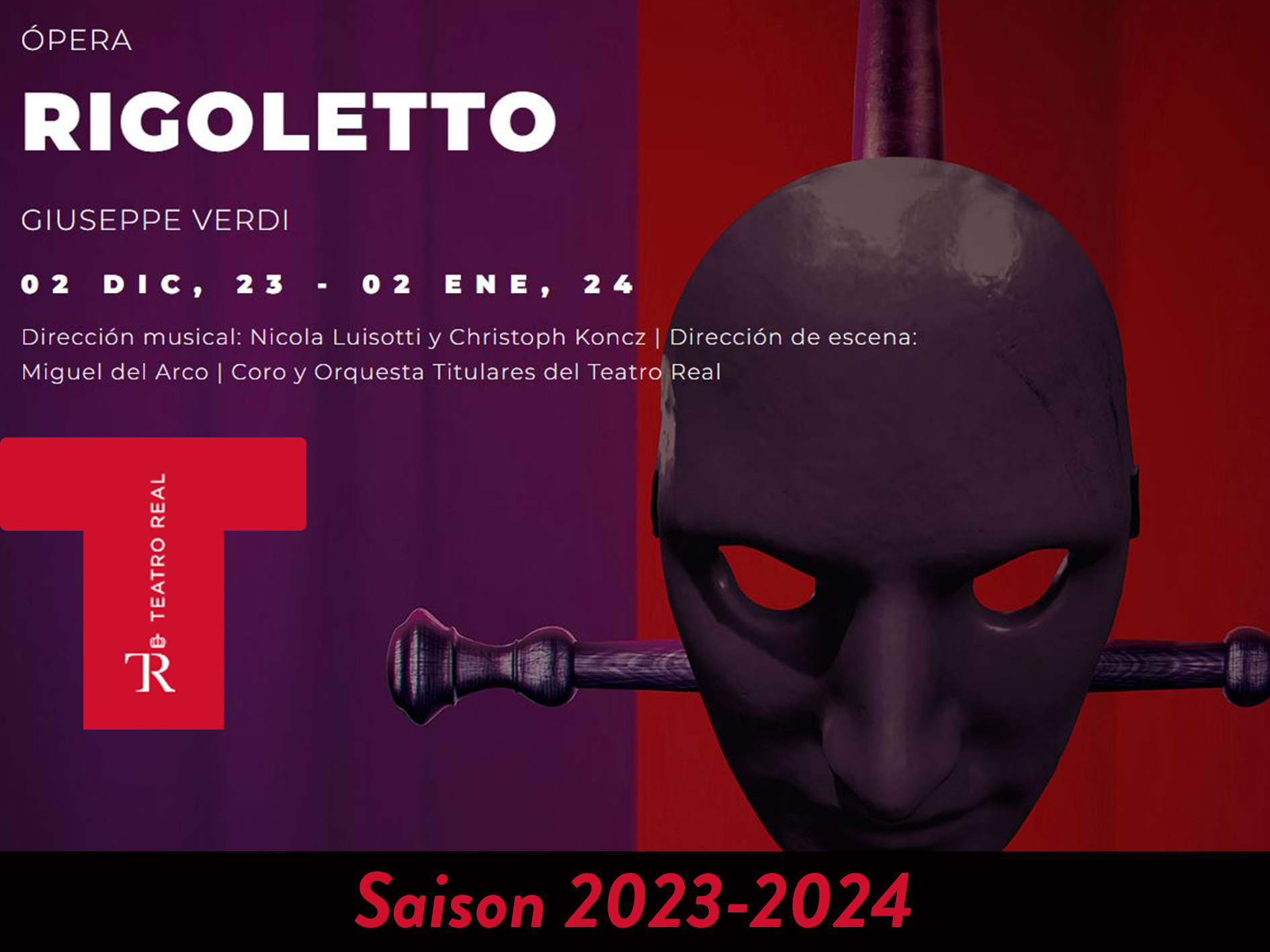 Rigoletto Teatro Real (20232024) (Production Madrid, spain