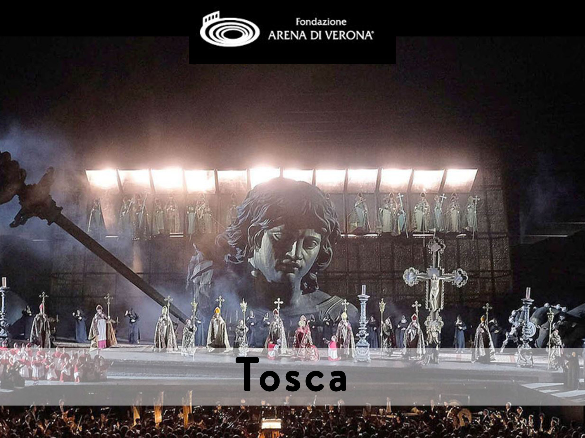 Tosca Arena of Verona (2024) (Production Verona, italy) Opera