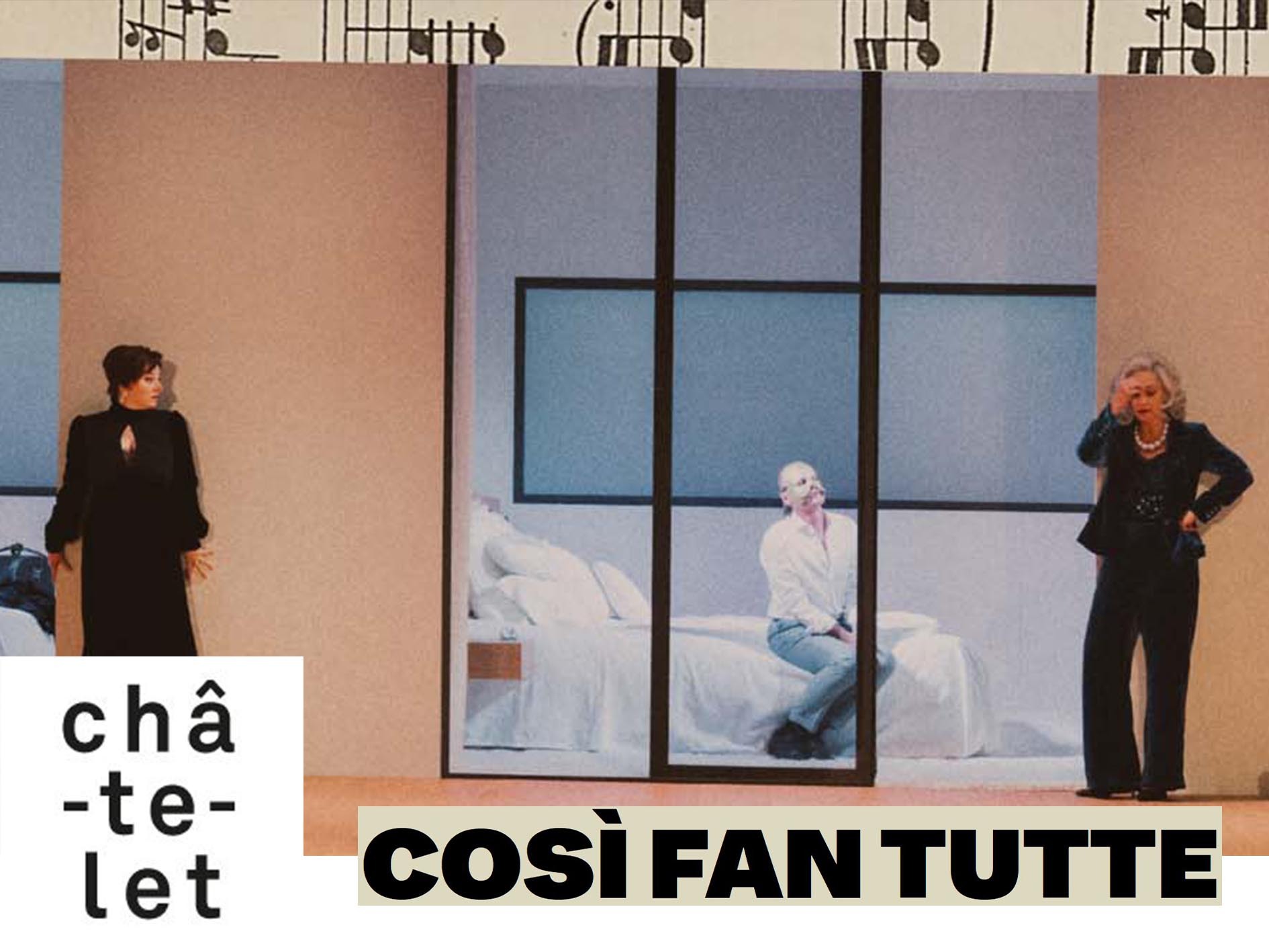 Così fan tutte - Théatre du Châtelet (2024) (Production - Paris, france) |  Opera Online - The opera lovers web site