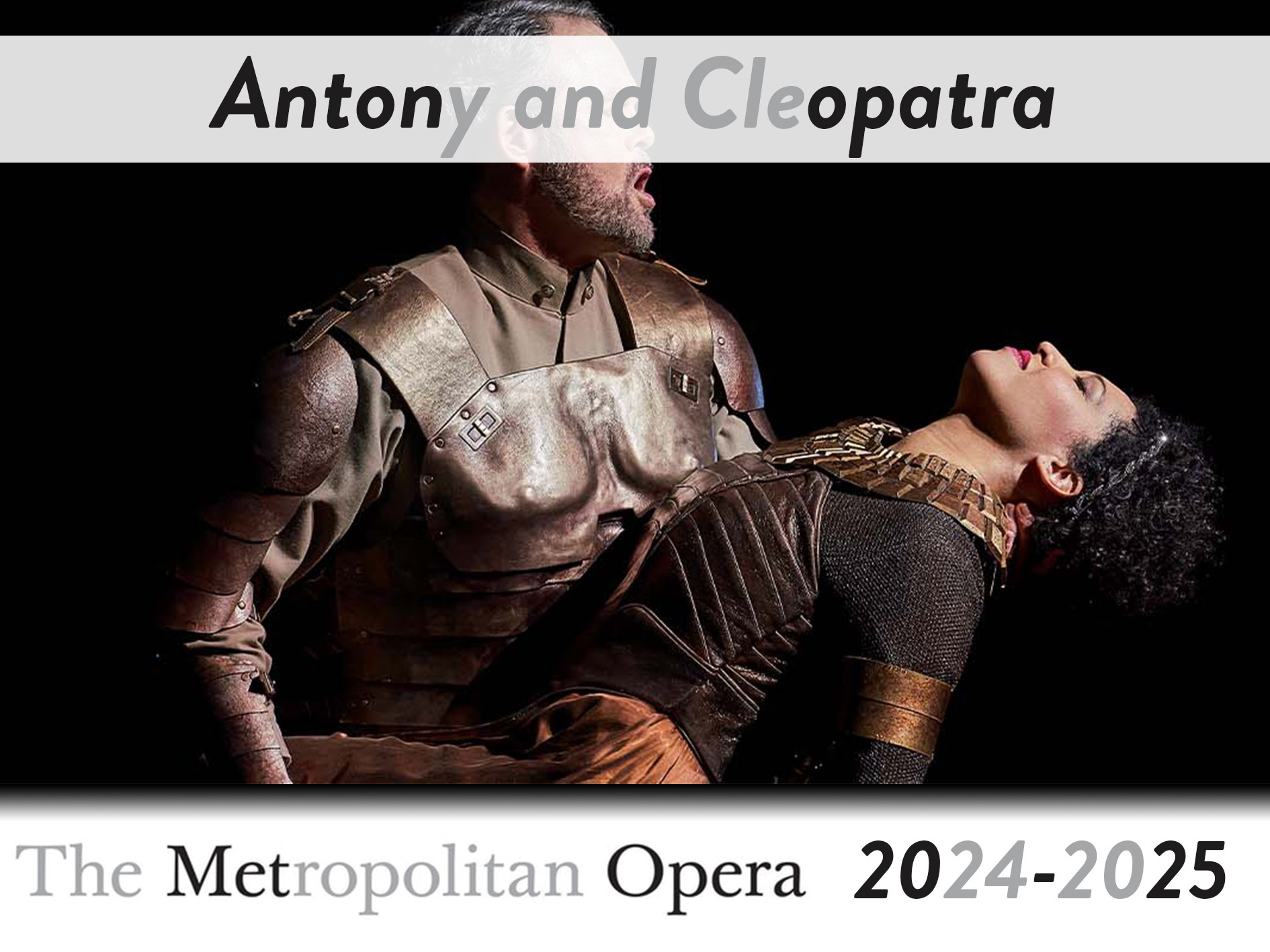 Antony and Cleopatra The Metropolitan Opera (2025) (Production New