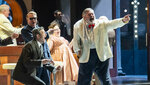 Weston Hurt and the cast of ENO’s Rigoletto 2024 © Tristram Kenton